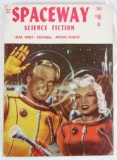 Spaceway Science Fiction Pulp June/1955 Mae West/Criswell Cover