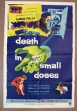 Death in Small Doses (1957) One Sheet Movie Poster