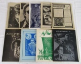 Xenophile Bronze Age Fanzine/Magazine Group of (9) Issues