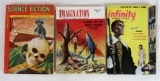 Group of (3) 1950's Pulps with Classic Covers