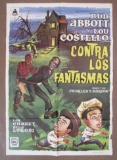 Abbott & Costello Meet Frankenstein (R-1960's) One Sheet