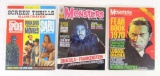 Famous Monsters & Other Warren Magazines Group of (3)