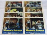 Women's Prison (1954) 11 X 14 Movie Lobby Card Set