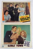 (2) 1940's Girls Gone Wrong 11 X 14 Movie Lobby Cards