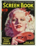 Jean Harlow Screen Book Magazine Jan/1935