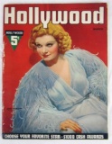 Jean Harlow Hollywood Magazine March/1937