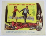 Riot in a Juvenile Prison (1959) 11 X 14 Title Lobby Card