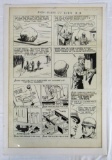 John Wayne Adventure Comics #28 Original Art Page/1954