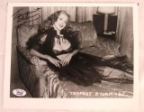Tempest Storm Signed Irving Klaw/Movie Star News 8 X 10 Photo w/COA's