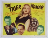 Tiger Woman (1945) 11 X 14 Title Lobby Card