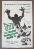 IT! The Terror From Beyond Space (1958) One Sheet Poster