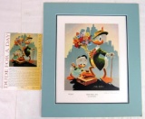 Carl Barks Dude for a Day Signed Lithograph #42/595
