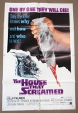The House That Screamed (1971) Horror One Sheet Poster