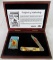 1998 Zippo Case XX International Swap Meet Copperlock Knife / Lighter Box Set #242/500
