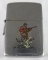 1959 Lossproof Hunting Scene Zippo Lighter