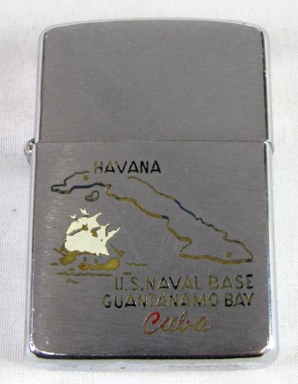 1963 US Naval Base Guantanamo Bay Zippo Lighter