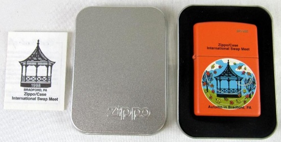 Beautiful Zippo International Swap Meet (Japan) Lighter MIB #591/650