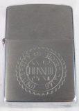 Un-Used 1978 University of Notre Dame Zippo Lighter