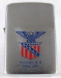 1958 NABAC National Assoc. of Bank Auditors & Comptrollers Zippo Lighter