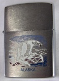 Un-Used 1989 Alaska Polar Bear Zippo Lighter