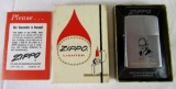 Un-Used 1963 Barry Goldwater Motors (Phoenix) Advertising Zippo Lighter MIB