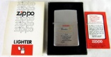 1981 Un-Used MacNaughton Canadian Whiskey Advertising Zippo Lighter in Original Box