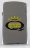 1976 Burger Queen Zippo Slim Lighter