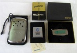 Lot (3) Vintage Zippo Items as Shown