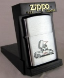 NOS 2001 Famous Zippo Car (1947 Chrysler Saratoga) Zippo Lighter MIB