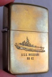 1986 US Navy USS Missouri BB-63 