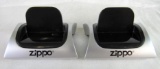 Lot (2) Zippo Display Stands