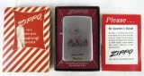 Rare 1949-50 Grand Hotel (Mackinac Island, MI) Advertising Zippo Lighter in Original Candy Stripe