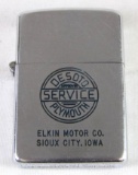 1946-48 Plymouth DeSoto Service Zippo Lighter