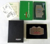 Lot (2) Original Zippo Advertising Greenskeeper Golf Tools w/ Ball Markers MIB