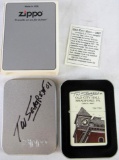 Signed 1997 Limited Edition Bradford, PA Old City Hall 100 Year Zippo Lighter MIB #119/750