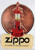 Vintage Zippo Lighters Embossed Metal Advertising Sign
