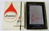 Un-Used 1974 Stroehmann Bread Advertising Zippo Lighter in Original Box