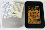 NOS Un-Used 1997 Cigar Aficionado Advertising Zippo Lighter MIB