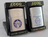 Lot (2) 1996 & 1997 Un-Used Order of Elks Zippo Lighters MIB