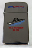 Un-Used 1978 US Navy USS Nicholson DD-982 