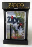 NOS 2003 Zippo Factory Graphic Limited Edition Zippo Lighter MIB #183/500