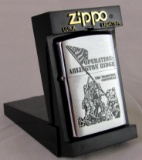 NOS 2001 US Marines Operation: Arlington Ridge (Iwo Jima) Zippo Lighter MIB