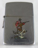 1959 Lossproof Hunting Scene Zippo Lighter