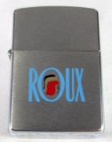 Un-Used 1977 Roux Advertising Zippo Lighter
