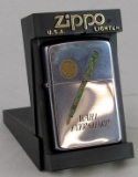 Excellent Un-Used 1995 National Pen Show Wahl Eversharp Fountain Pen Advertising Zippo Lighter /50