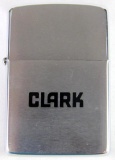 Un-Used 1981 Clark Equipment Advertising Zippo Lighter