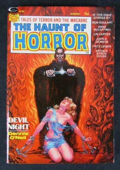 Haunt of Horror #2 (1973) Marvel Curtis Paperback Book "Devil Night"