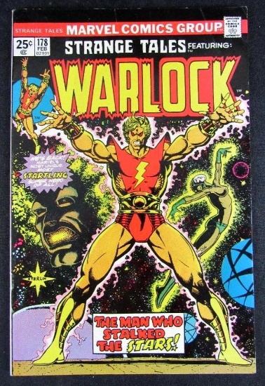 Strange Tales #178 (1975) Key 1st App. Magus/ Warlock