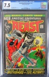 Amazing Adventures #13 (1972) Beast vs. Brotherhood Evil Mutants CGC 7.5