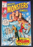 Where Monsters Dwell #1 (1970) Marvel Silver Age Key 1st Issue